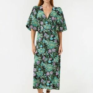 RHODE Ina Dress in Hibiscus